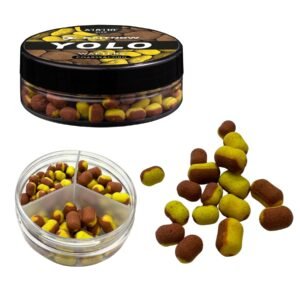 Przynęty Method Feeder BaitNow YOLO Bronze&Yellow Wafters – Coarse-Corn 6/8/10mm - obrazek 5