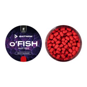 Przynęty Method Feeder BaitNow O'Fish Wafters - Spicy Sausage 8mm - obrazek 1