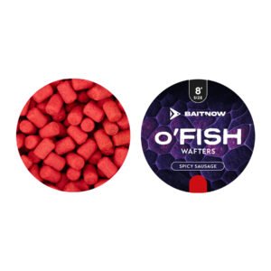 Przynęty Method Feeder BaitNow O'Fish Wafters - Spicy Sausage 8mm - obrazek 3