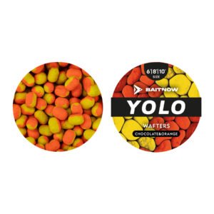 Przynęty Method Feeder BaitNow YOLO Orange&Yellow Wafters – Chocolate-Orange 6/8/10mm - obrazek 3